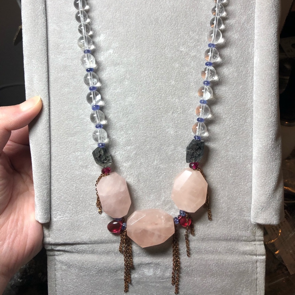 Beautiful handmade quartz necklace 💎💎